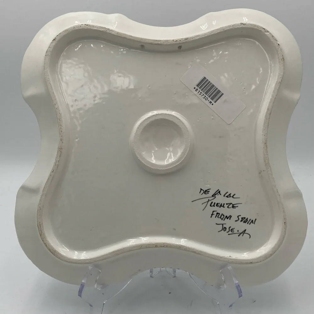 Williams Sonoma Hand Painted Serving Tray